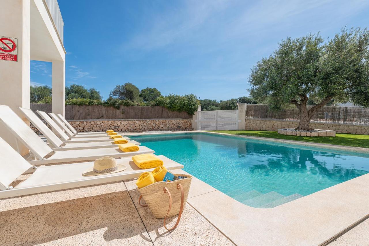 Stunning Villa Marianella Gris, Pool, Bbq, Ac, Free Wifi Cala D´Or Exteriör bild