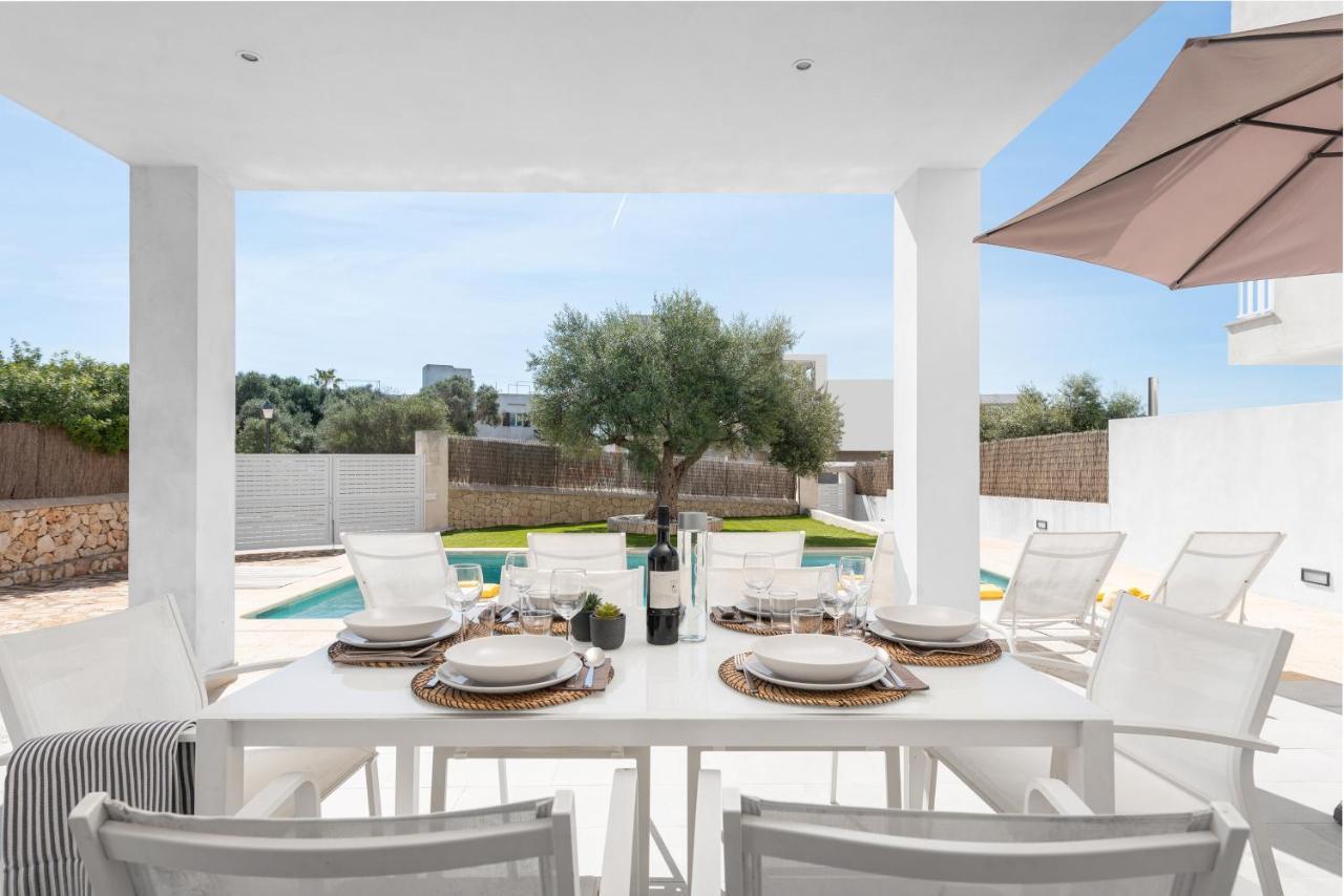 Stunning Villa Marianella Gris, Pool, Bbq, Ac, Free Wifi Cala D´Or Exteriör bild