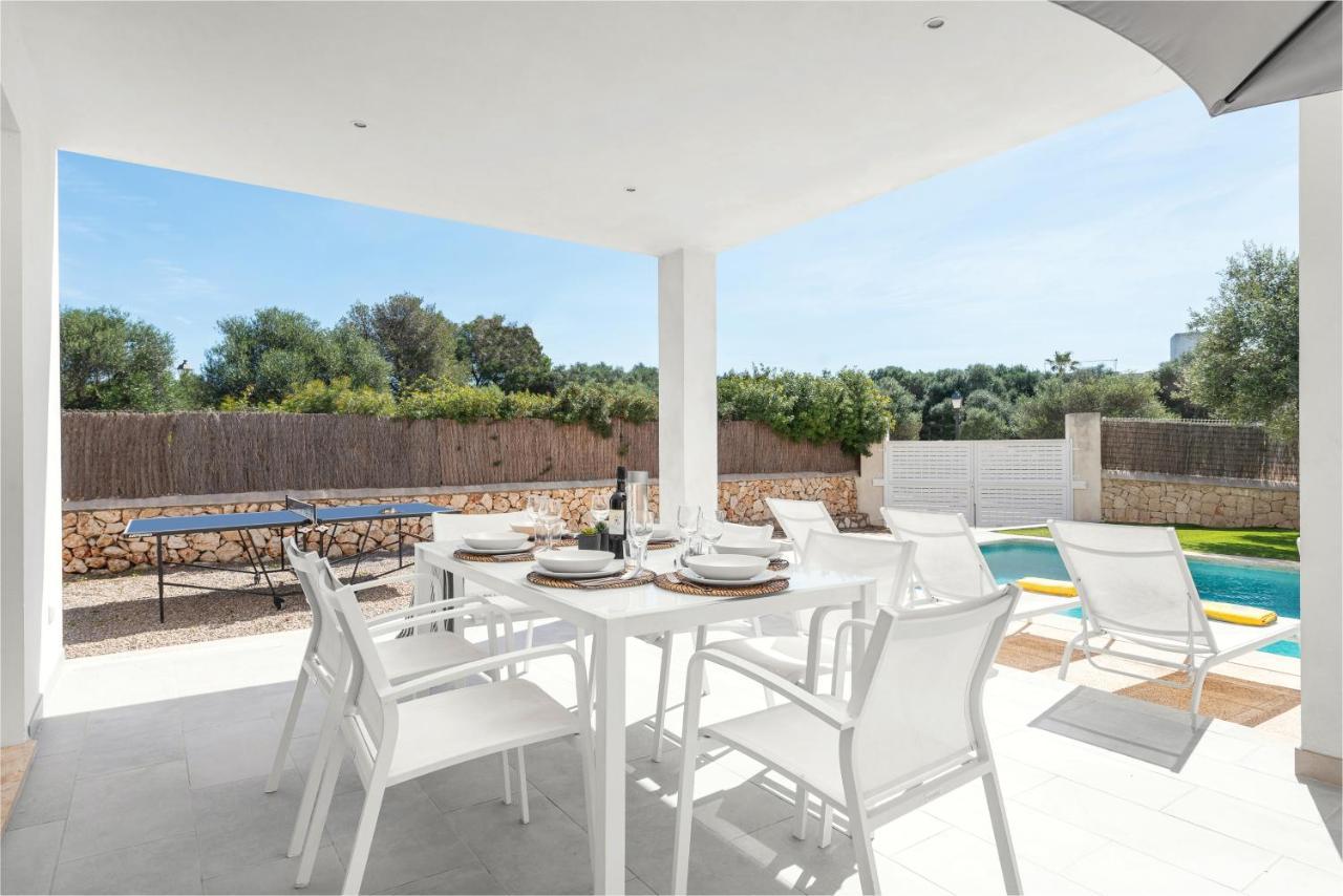 Stunning Villa Marianella Gris, Pool, Bbq, Ac, Free Wifi Cala D´Or Exteriör bild